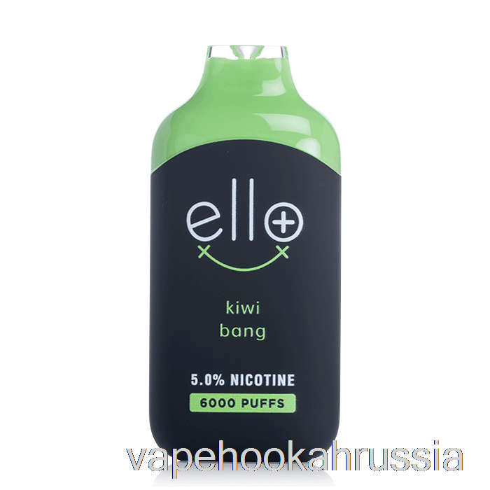 Vape Russia Blvk Ello Plus 6000 одноразовый Kiwi Bang Ice